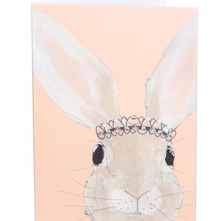 Cartes décorées à la main Ella Bunny pour la vente par Print Circus