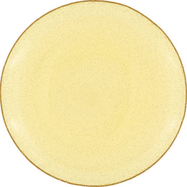 Almond Shell handgemaakt groot dinerbord voor wholesale door BRITISH COLOUR STANDARD - Europe