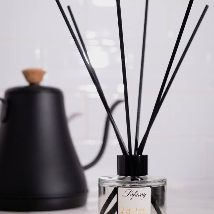 Difusor de palheta de luxo 120ml por atacado de Sofasoy Home Fragrance