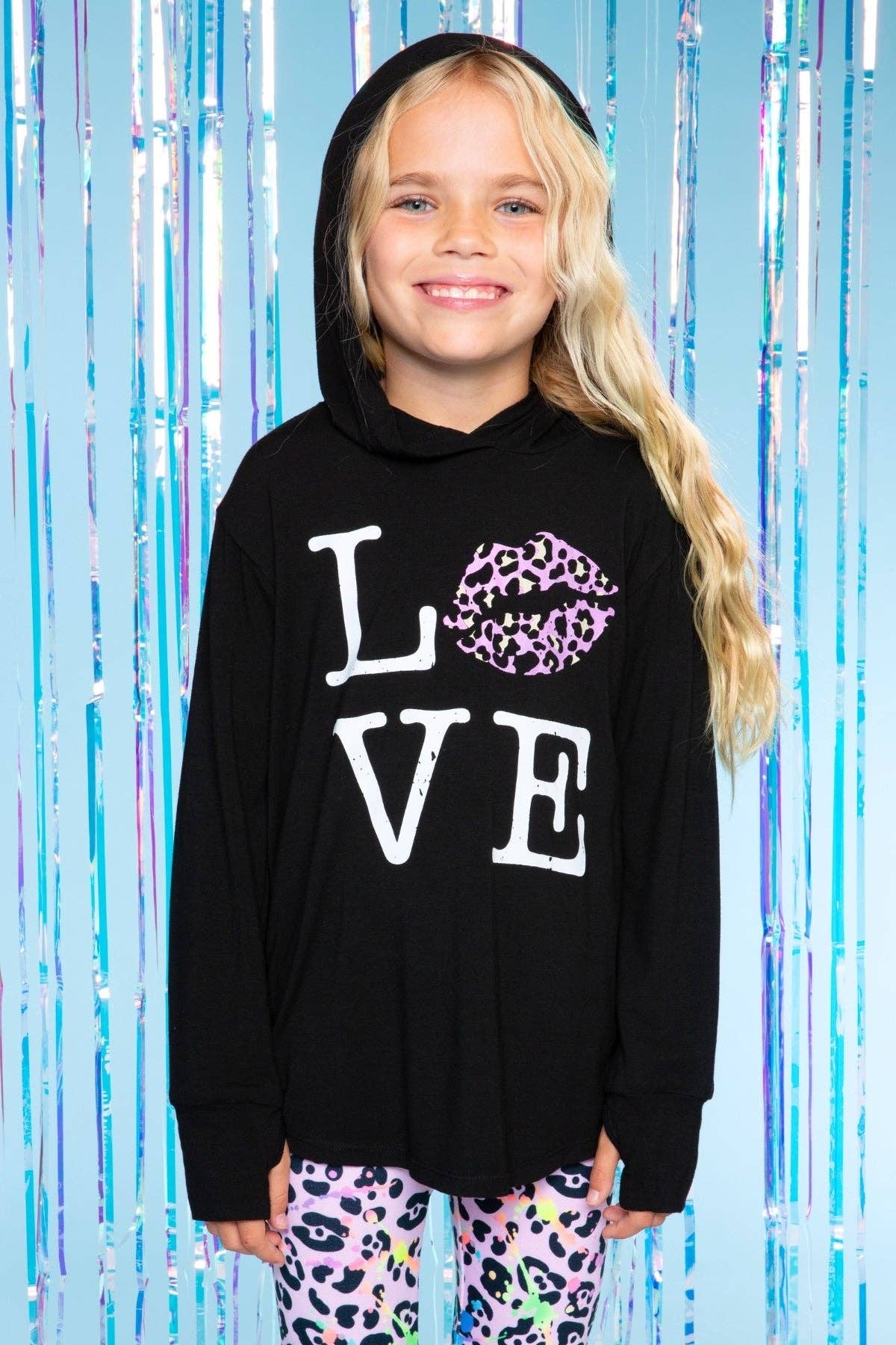 PixieLane – Großhandel Hoodie – Kinder – Modal-Strickpullover mit Kapuze und Daumenlöchern17