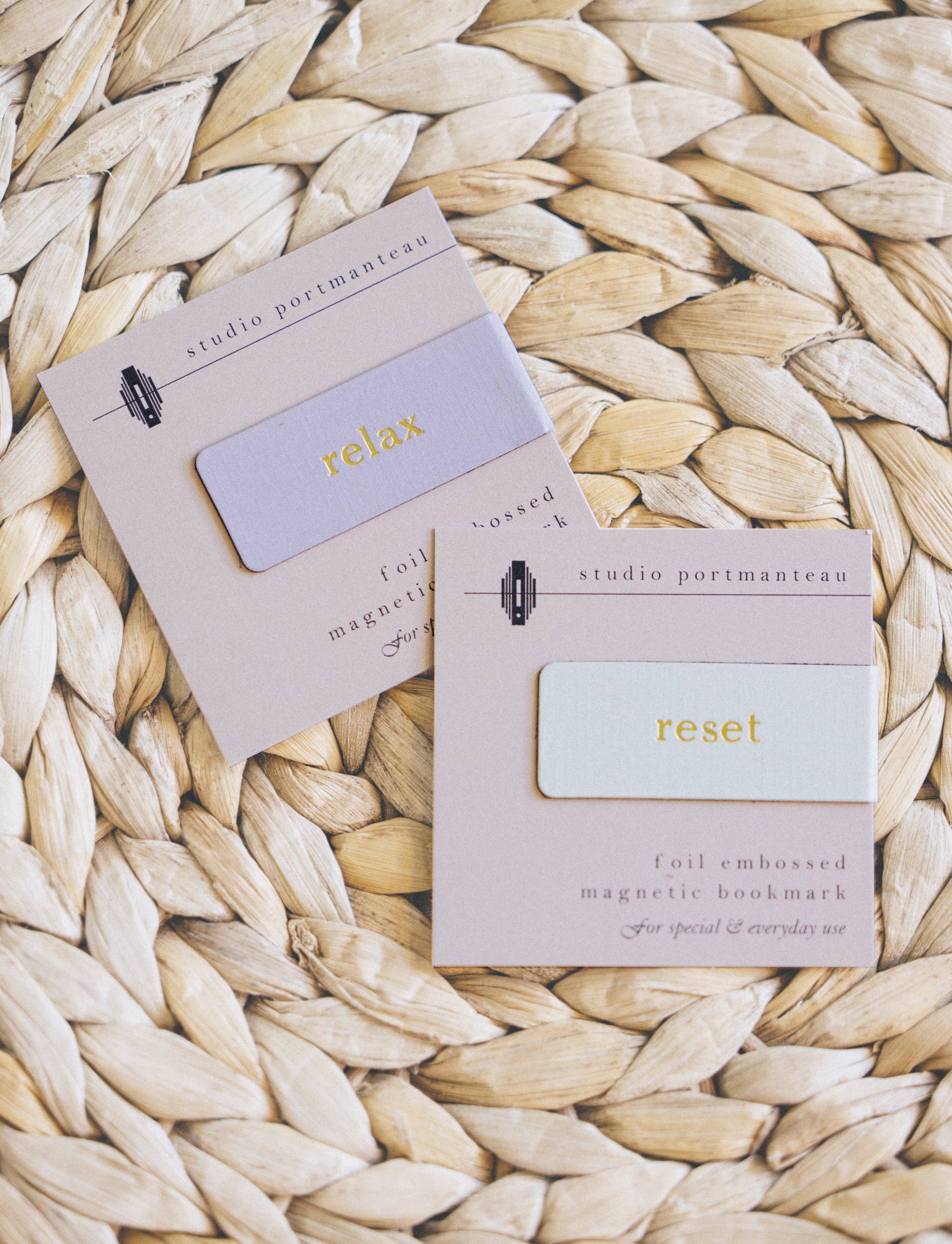 Studio Portmanteau - Wholesale Bookmark - Custom Text Magnetic Bookmark | Book Lover Gift7