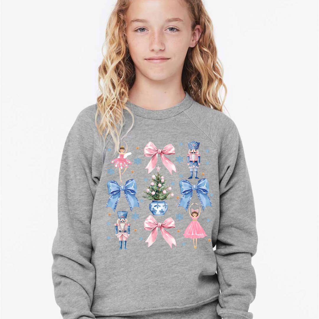 Beyond the Barre – Sweatshirt - Crianças por atacado – Camisola com Laços Quebra-Nozes