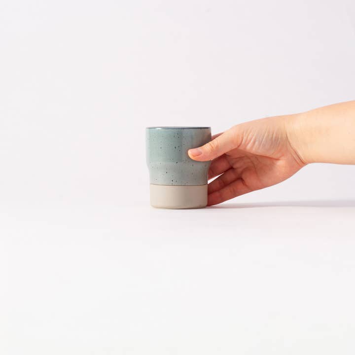 LAKOLE - Wholesale Coffee/Tea Cup - Mino Ware Stackable Japanese Tea Cup 11 oz12