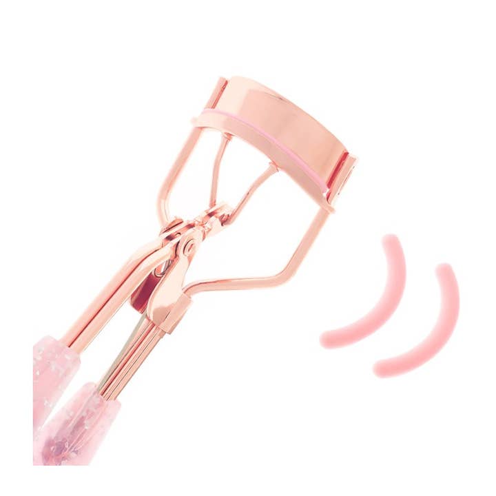 PINEAPPLE Beauty - Wholesale Eyelash Curler - Amorus LASHC-01 Rose Gold Flat Handle Eyelash Curler - 122