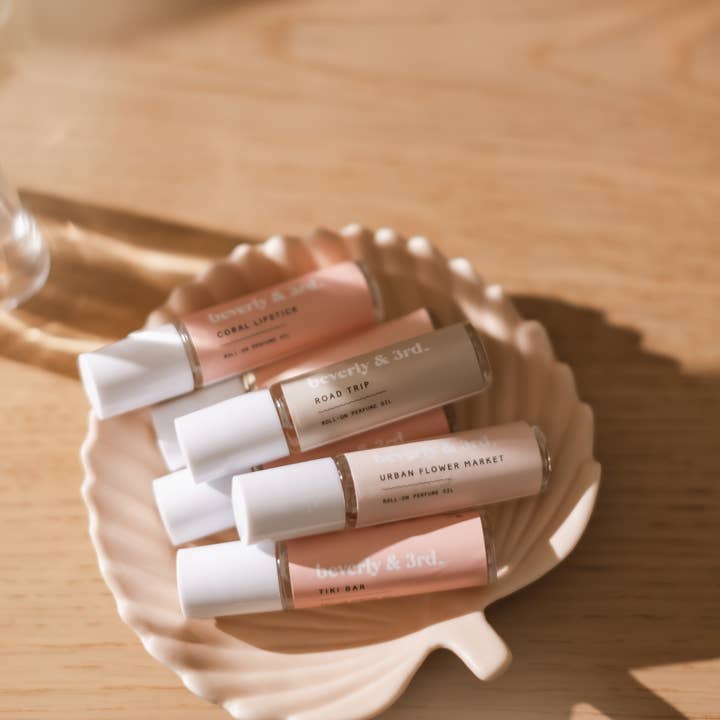 Beverly and 3rd Candle Co. - Wholesale Roll-On Fragrance - Citrus & Sunshine - Natural Roll-on Perfume Oil