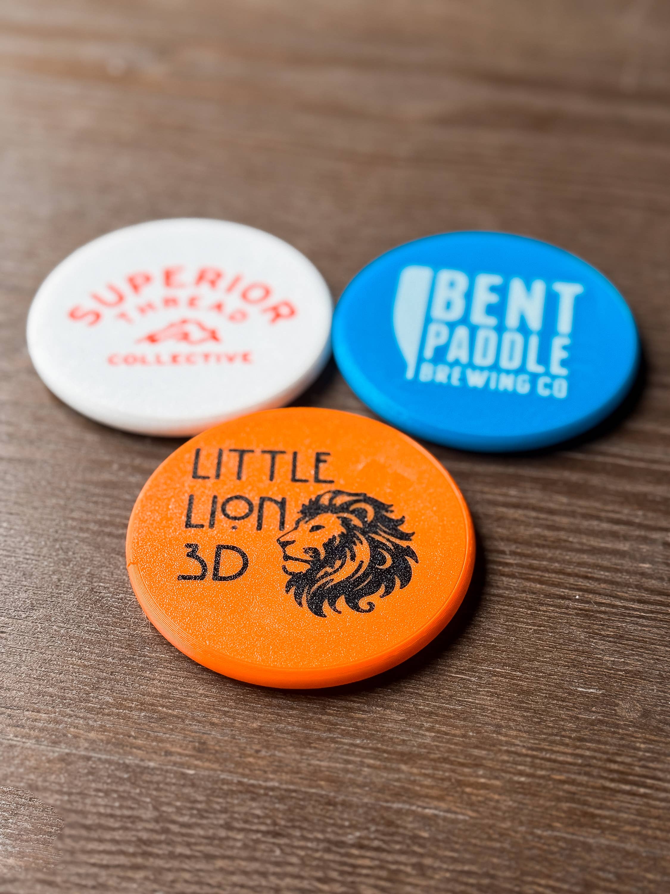 Little Lion 3D - Wholesale Sports & Outdoor - Customizable 3D Printed Flexible Disc Golf Mini Markers4