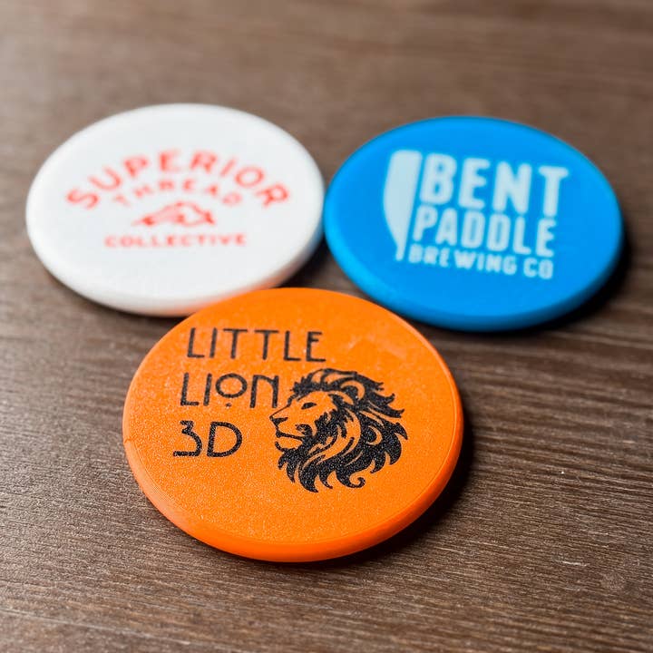Little Lion 3D - Wholesale Sports & Outdoor - Customizable 3D Printed Flexible Disc Golf Mini Markers4
