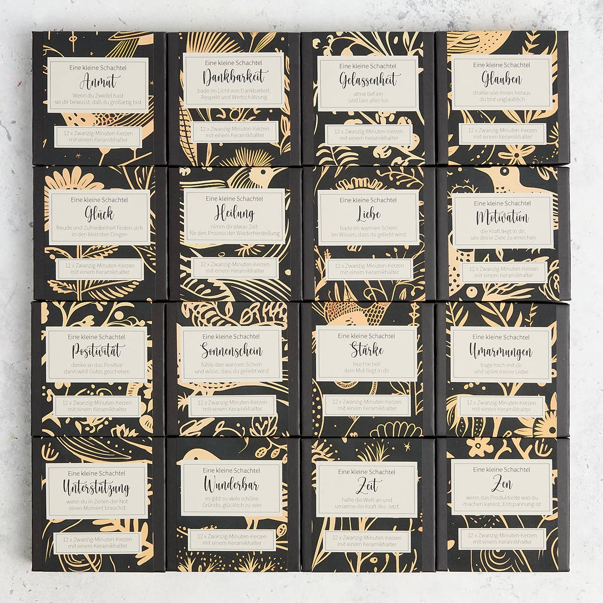 Cotton & Grey - Wholesale Tapered Candle/Candlestick - A little box of Bundle (Folk)2