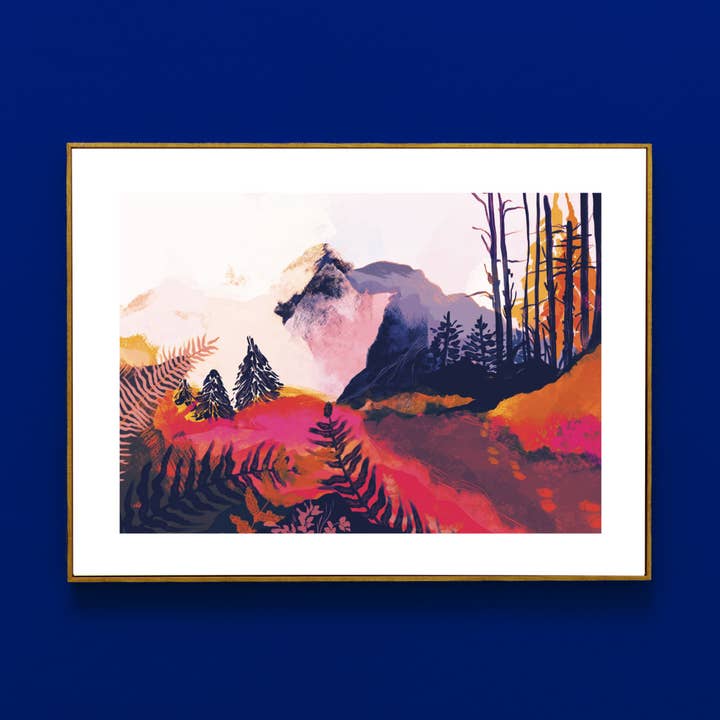 Rosa Berg für den Großhandel von Maison Chapal