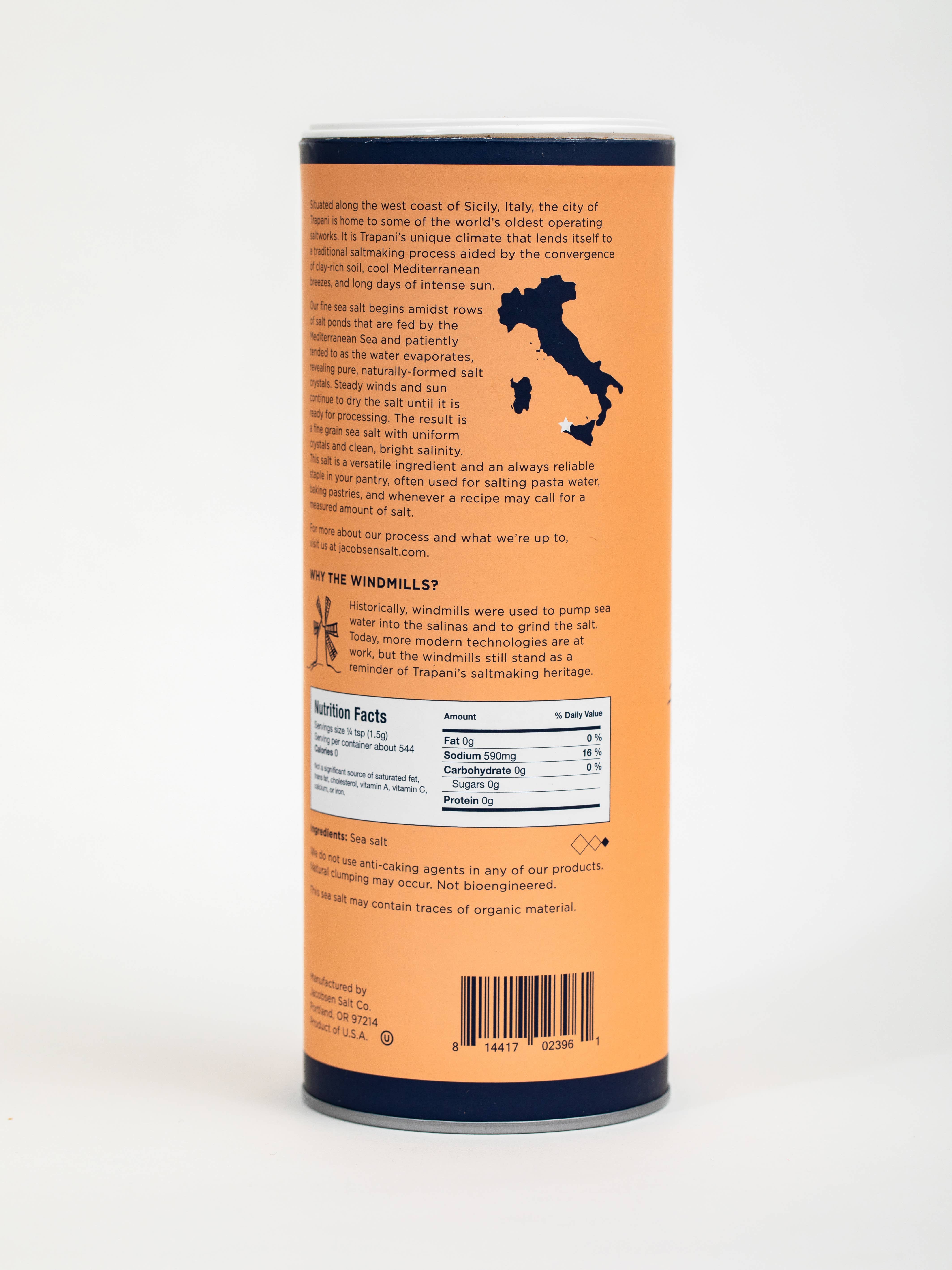 Jacobsen Salt Co. - Wholesale Salt - Trapani Pure Italian Fine Sea Salt1