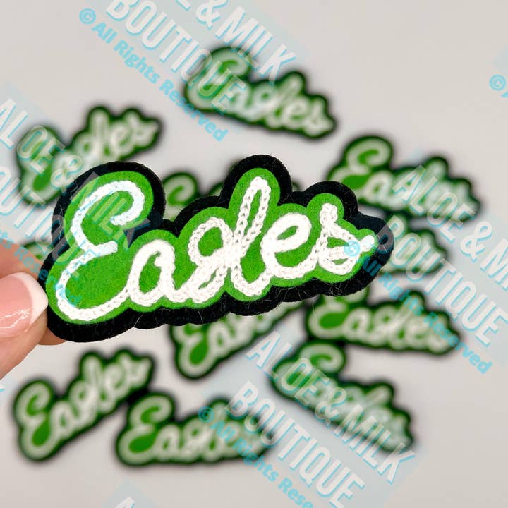 Chainstitch Eagles Patch, Eagles Fan, Hat patch  and other Purchase Wholesale eagles sequin patch. Free Returns & Net 60 Terms on Faire trending on Faire.