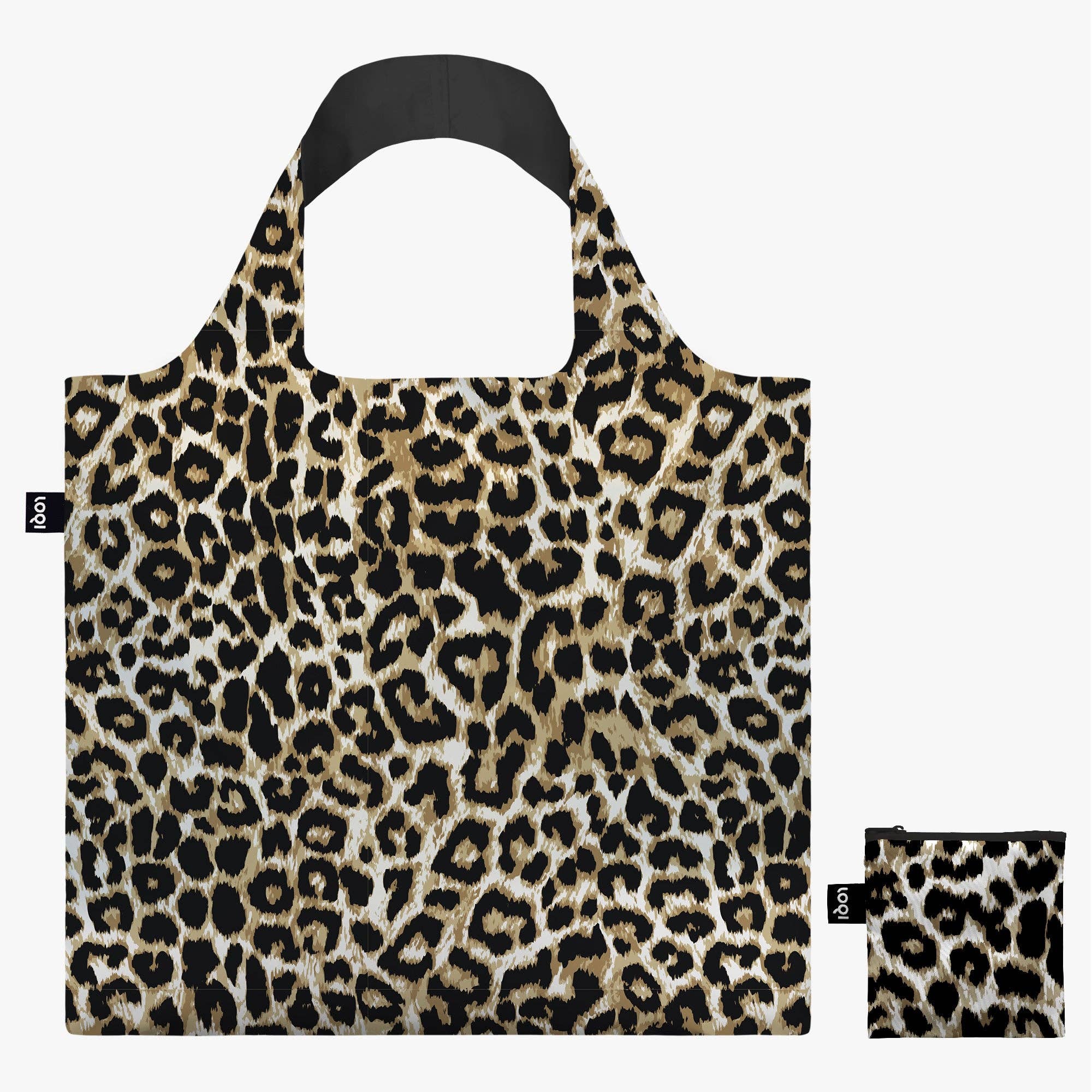 LOQI - Wholesale Tote Bag - Unisex - LEOPARD Dusk Recycled Bag0