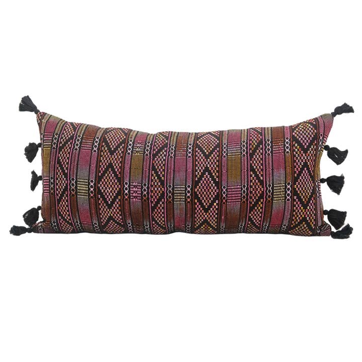 Upavim Crafts - Wholesale Lumbar Pillow - Oversized Guatemalan Lumbar Pillow2