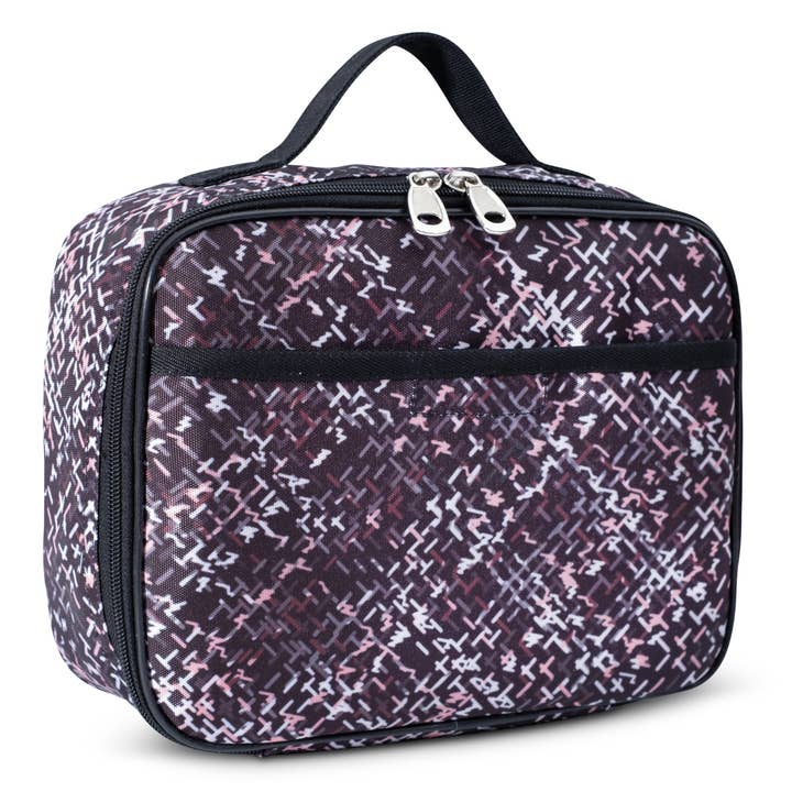 Fenrici Pink Tweed Soft-Shell Lunch Box for wholesale by Fenrici Brands