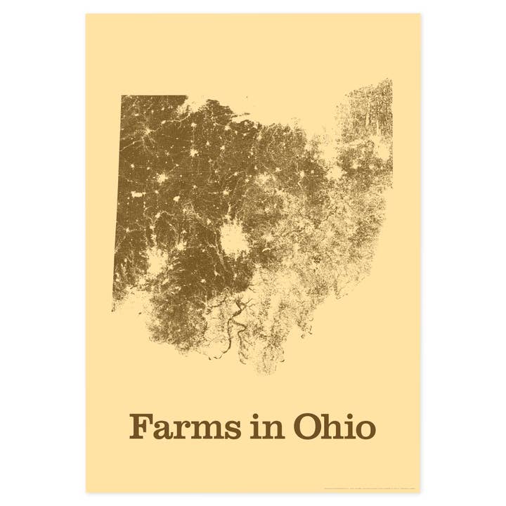 Farms in Ohio for wholesale by Scott Reinhard Maps