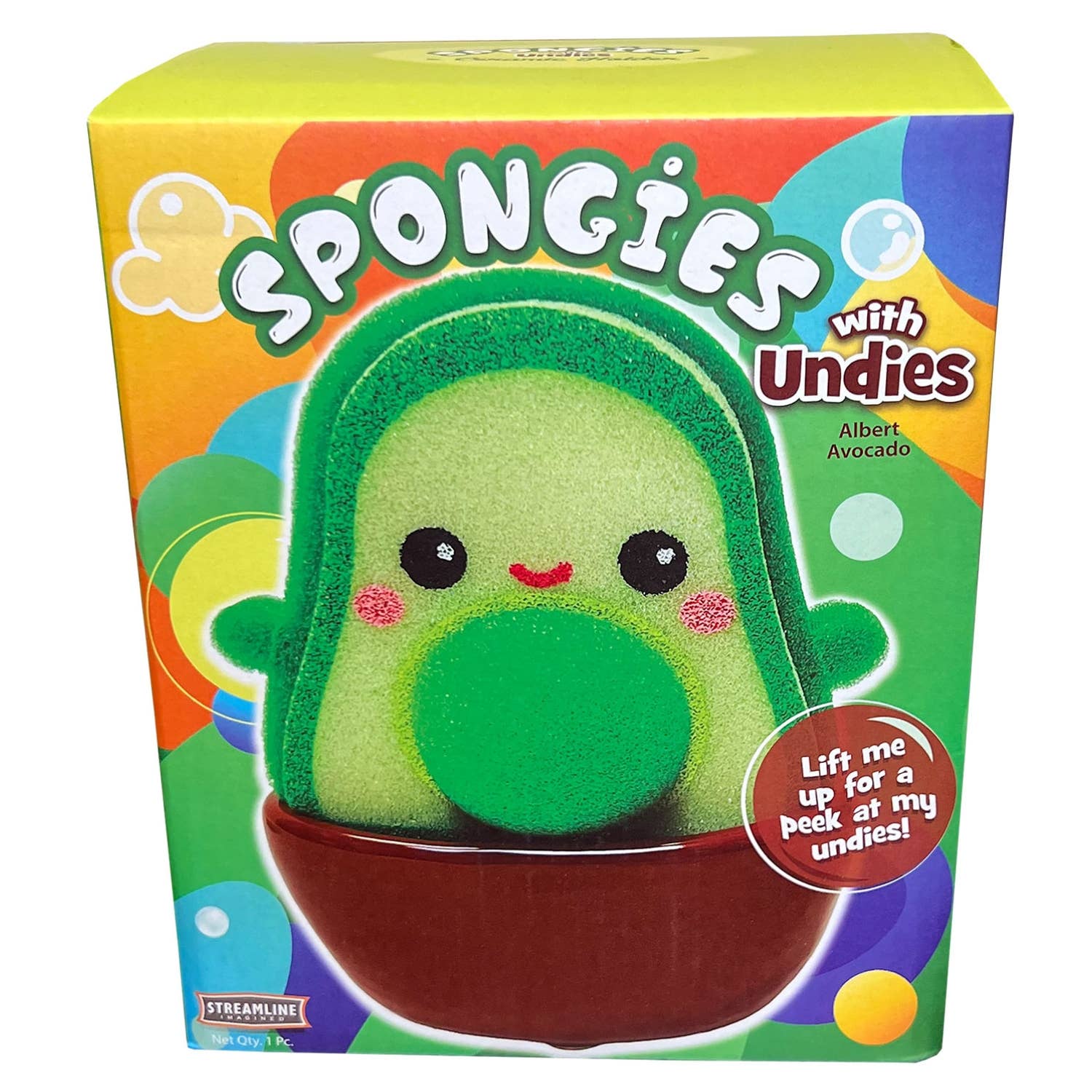 Streamline – Suporte de esponja por atacado – Esponjas Com Calcinha - Albert Avocado3