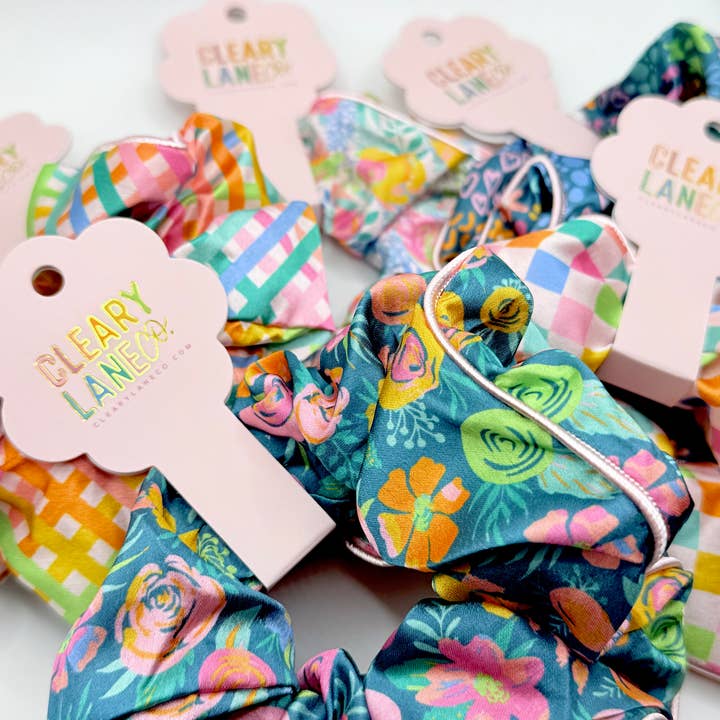 Cleary Lane - Wholesale Scrunchie - Women's - Floral Hair Scrunchies20