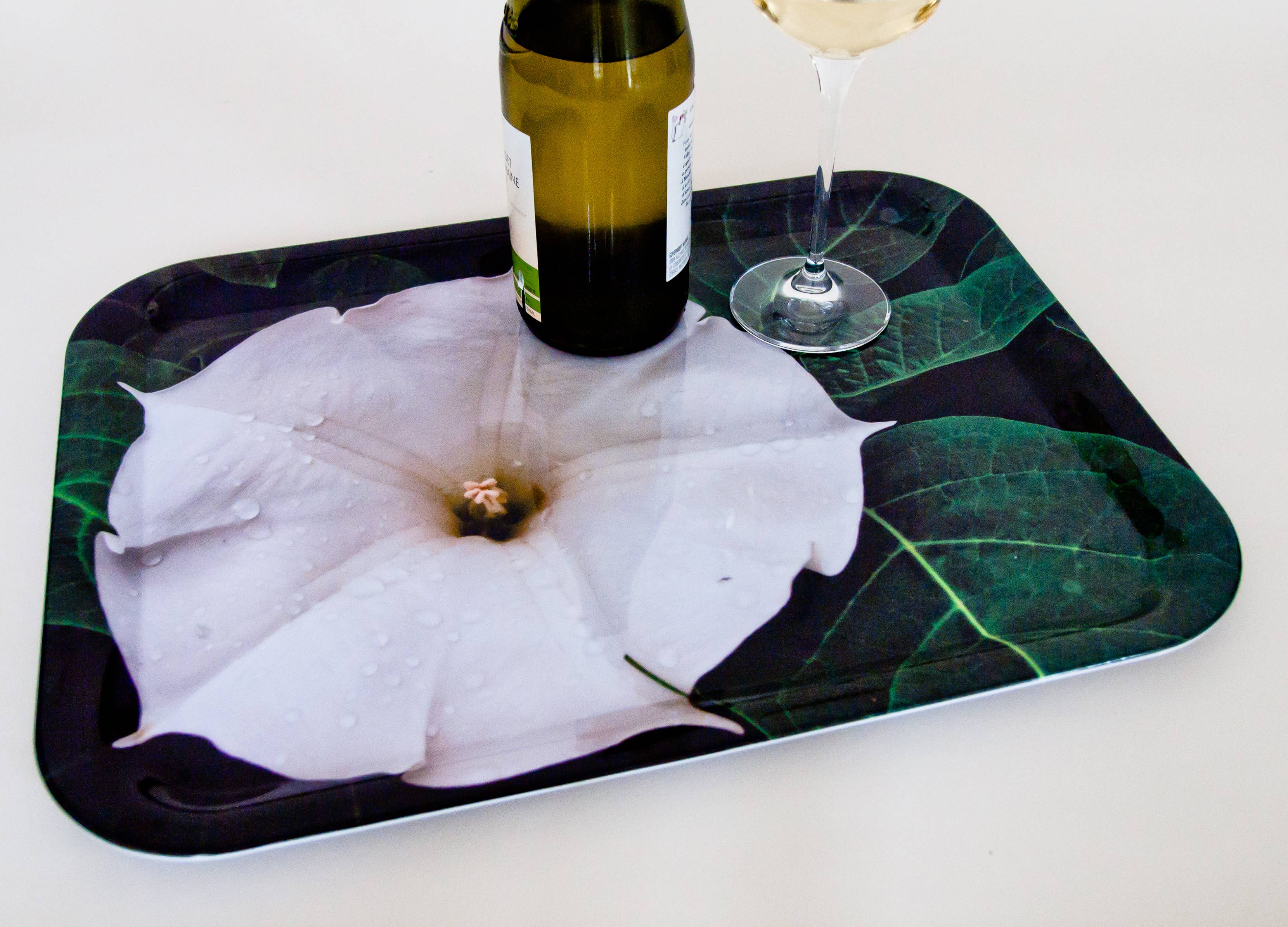 Gregory Dennis Design - Wholesale Decorative Tray - Tray - Datura (Moonflower) (minimum order - 10 units)1