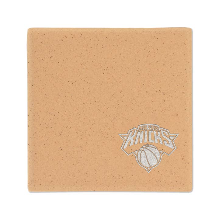 Rico Industries - Wholesale Coasters - NBA New York Knicks Sand Laser Engraved Color Coaster