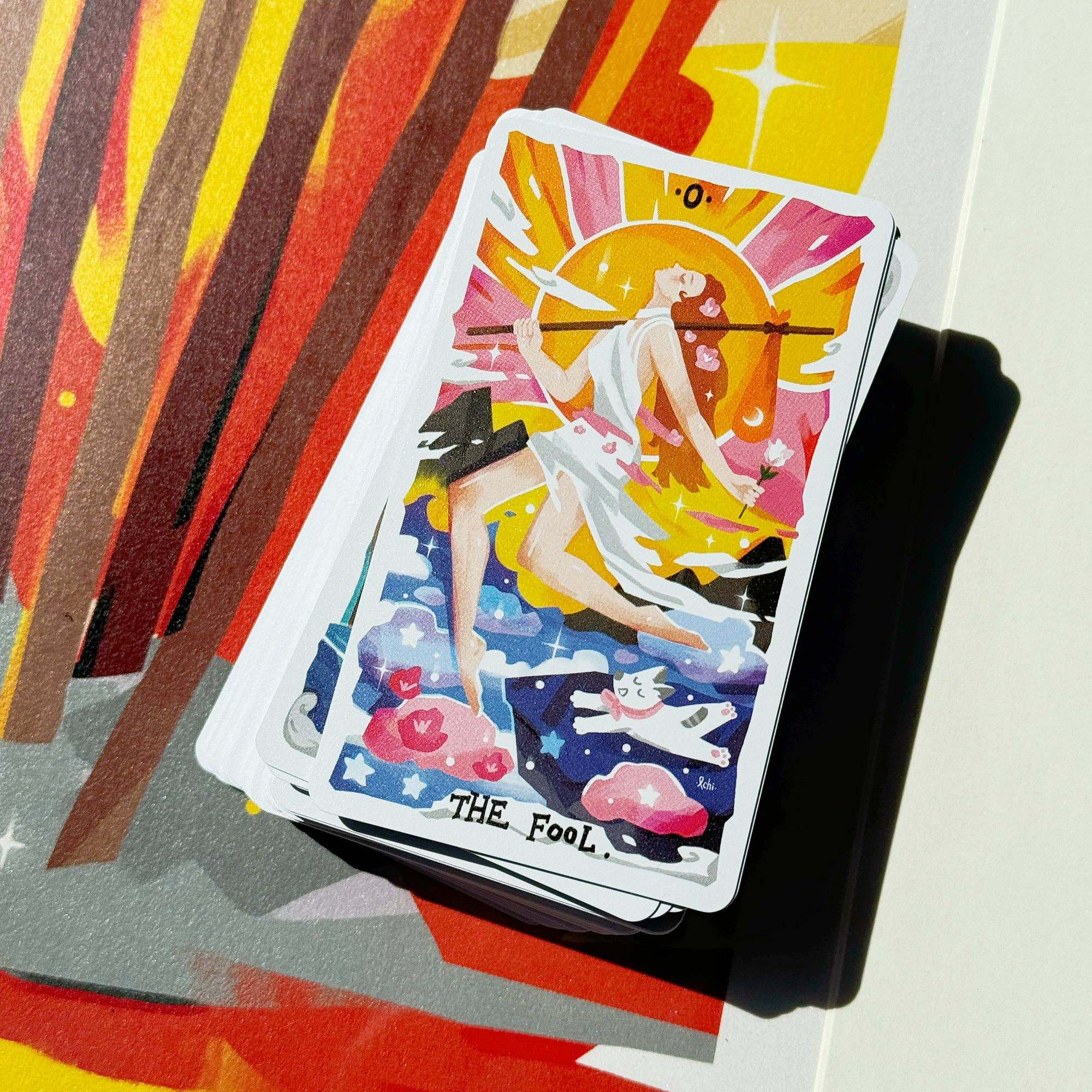 Vermilion Collection – wholesale Tarot cards – Sleepwalker's Tarot13