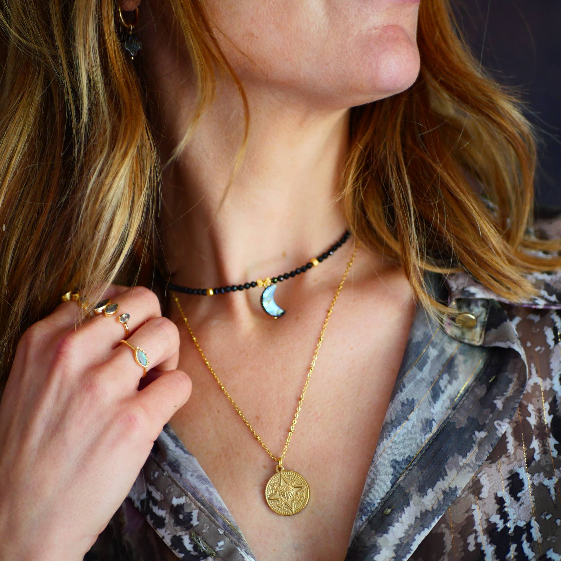 GINANDGER - Wholesale Pendant/Charm Necklace - NECKLACE TALISMAN MARGDARSHA1