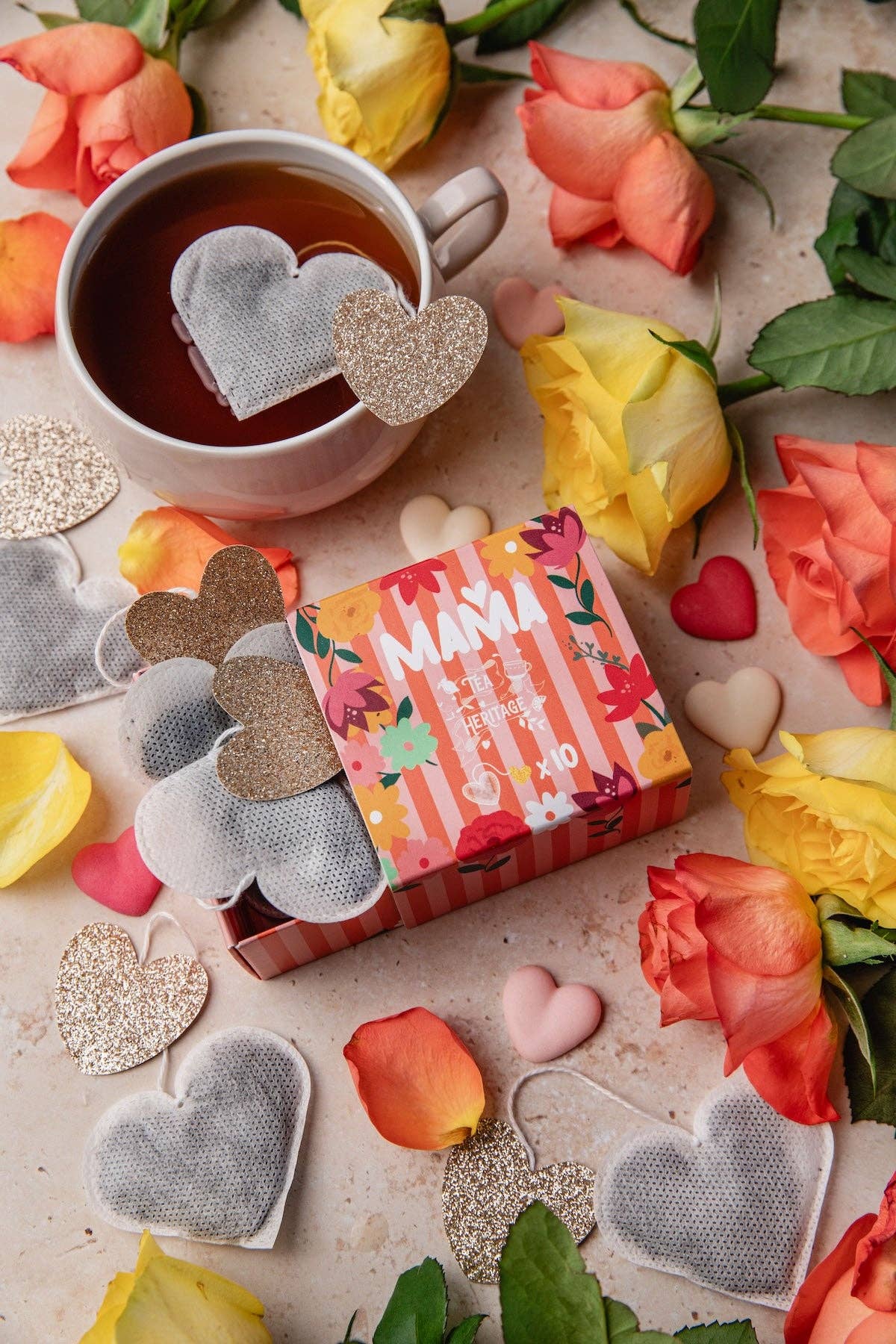 Tea Heritage - Wholesale Tea Bags - Mama Box - 10 tea bags - Mom - Gift4