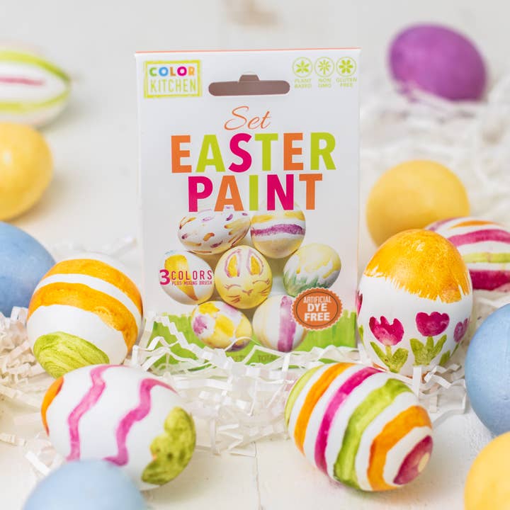 ColorKitchen - Wholesale DIY Craft Kit - Natural Easter Egg Paint Set-Plant Based Colors