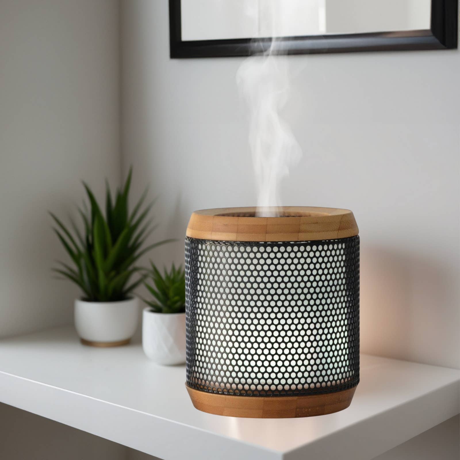 Zen'Arôme - Wholesale Electronic Diffuser - Elipsia Essential Oil Diffuser in Bamboo and Metal7