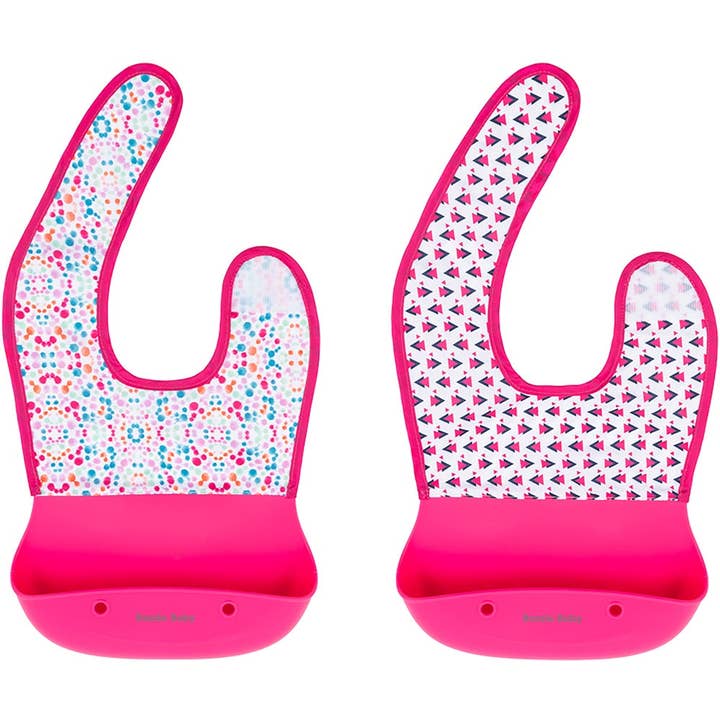 Bavoir Foodie®, avec imprimé : Aquarelle pour la vente par Bazzle Baby