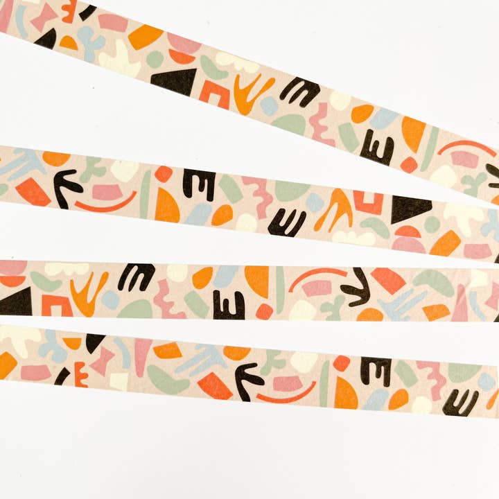 Fin Studio - Wholesale Washi Tape - Patterned Washi Tape, Bullet Journal Tape / Aloha