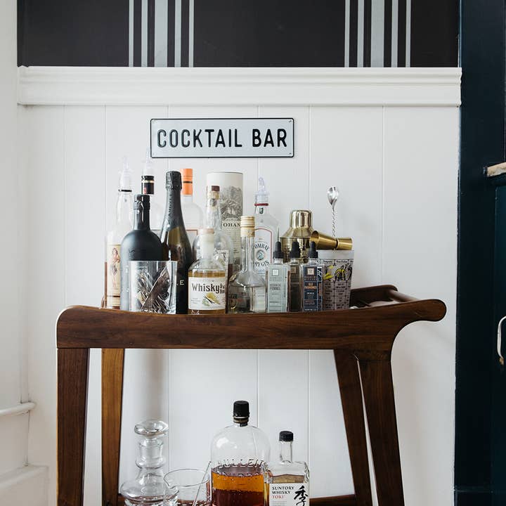 Crooked & Spur - Wholesale Sign - Cocktail Bar Aluminum Sign2