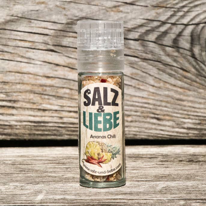 BIO pineapple chili salt 25g for wholesale by Salz & Liebe