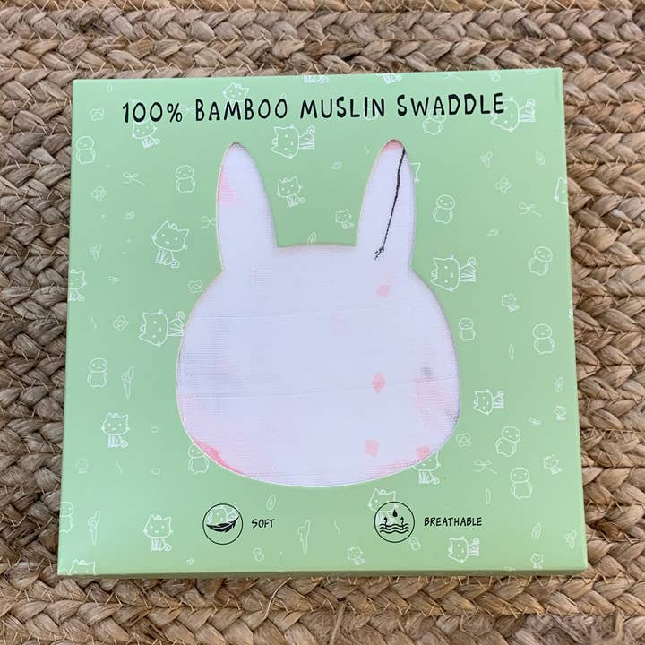 Fascia a forma di fenicottero in bambù al 100% per la vendita all'ingrosso da parte di Bamboo Baby Bum