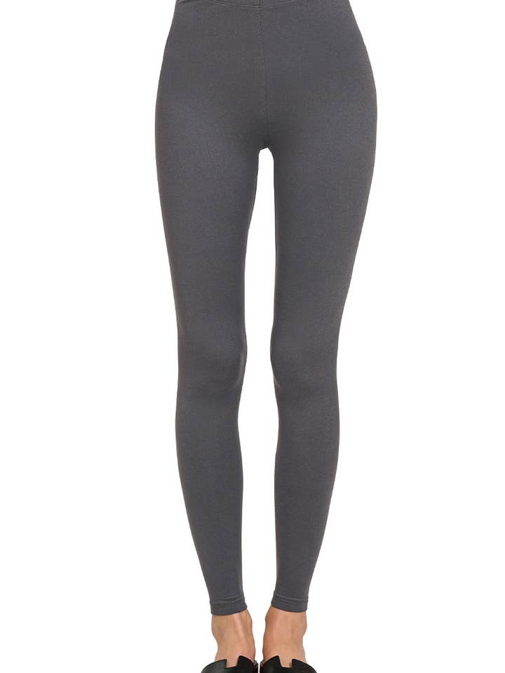 42POPS - Wholesale Athletic/Lounge Leggings - Women's - .....1009 Premium Microfiber Full Length Leggings SI-248919
