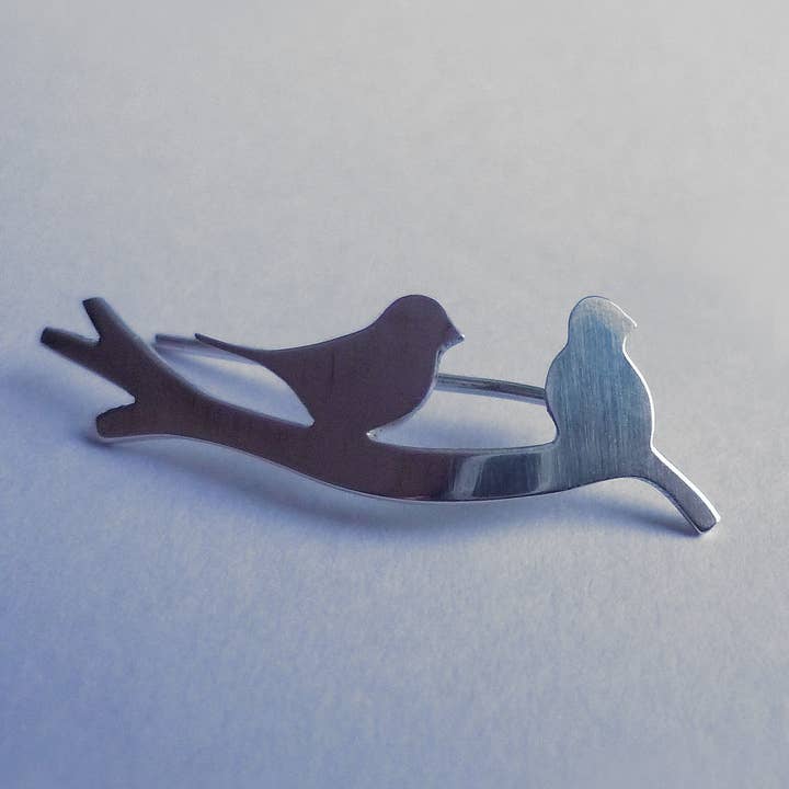 Ohrringe mit Klettervögeln für den Großhandel von A PART BIJOUX