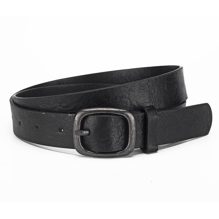 NINEXIS - Vente Ceinture – femme - CEINTURE À BOUCLE CARRÉE IMPRIMÉ LÉOPARD POUR FEMMES CWABE01260