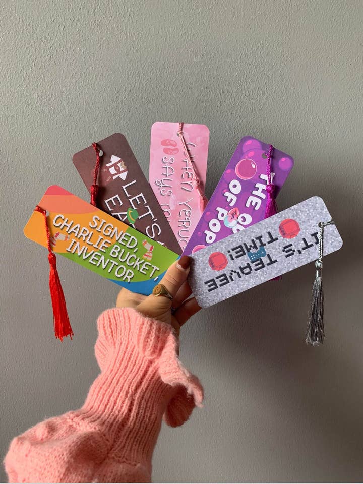 Charlie e la fabbrica di cioccolato I segnalibri musicali per la vendita all'ingrosso da parte di Printicole