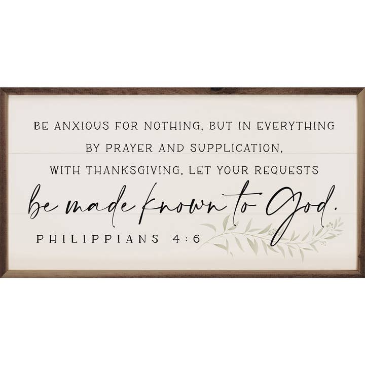 Philippians 4.6 Greenery for wholesale by Kendrick Home