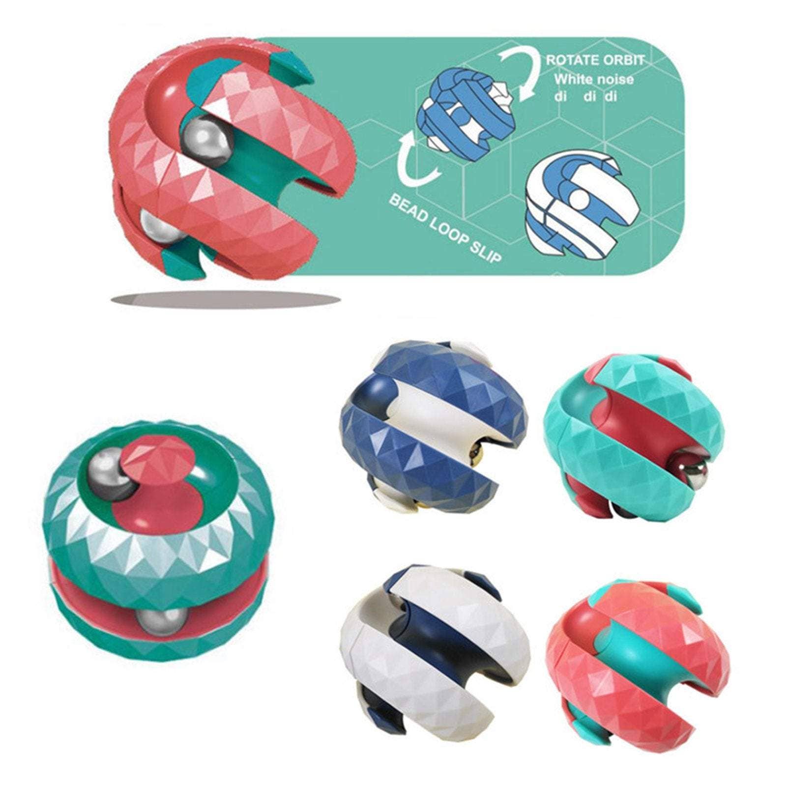 KiddieKickz - Wholesale Fidget Toy - Kids - Fingertip anti-stress gyro fun fingertip gyro4