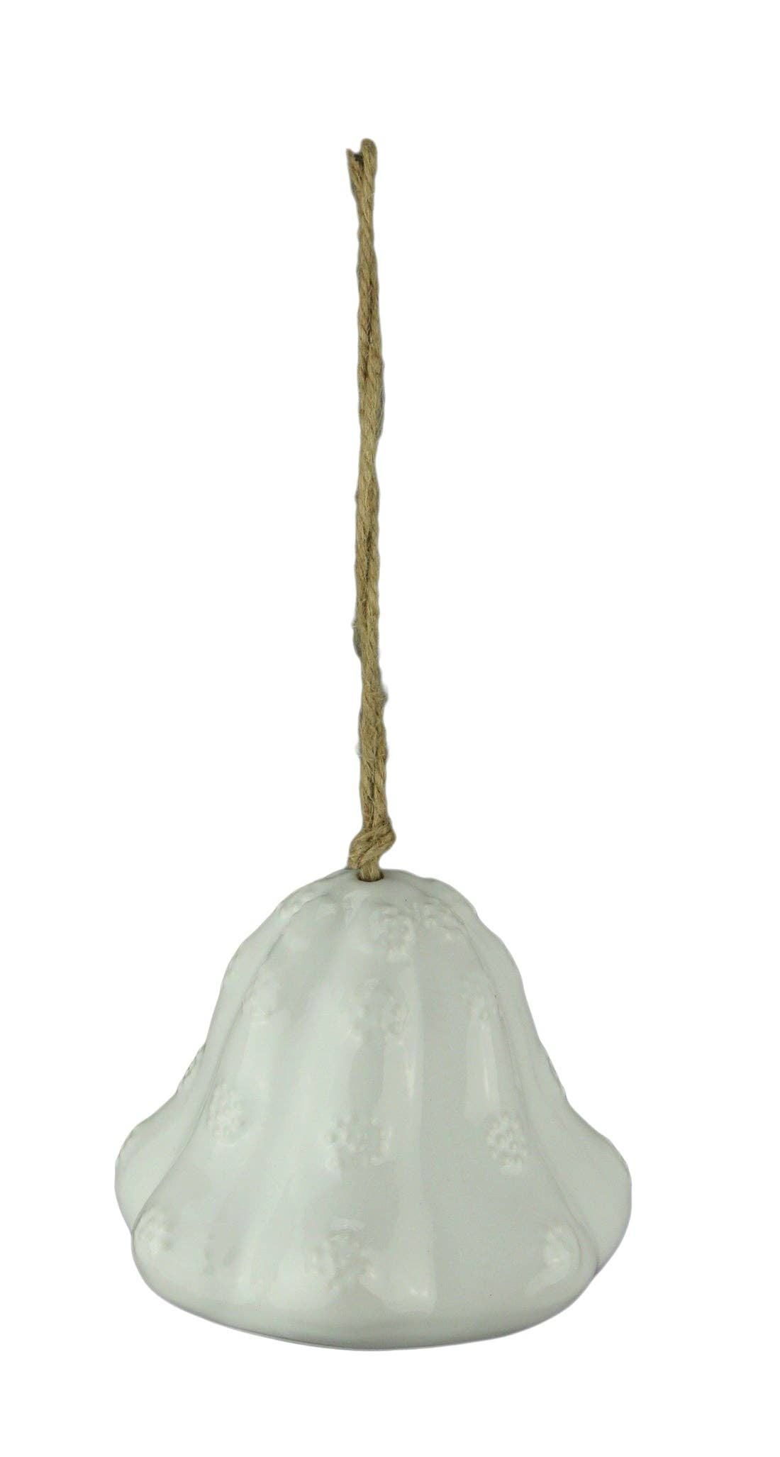 Things2Die4 - Wholesale Hanging Planter - White Ceramic Art Jellyfish Hanging Air Plant Holder