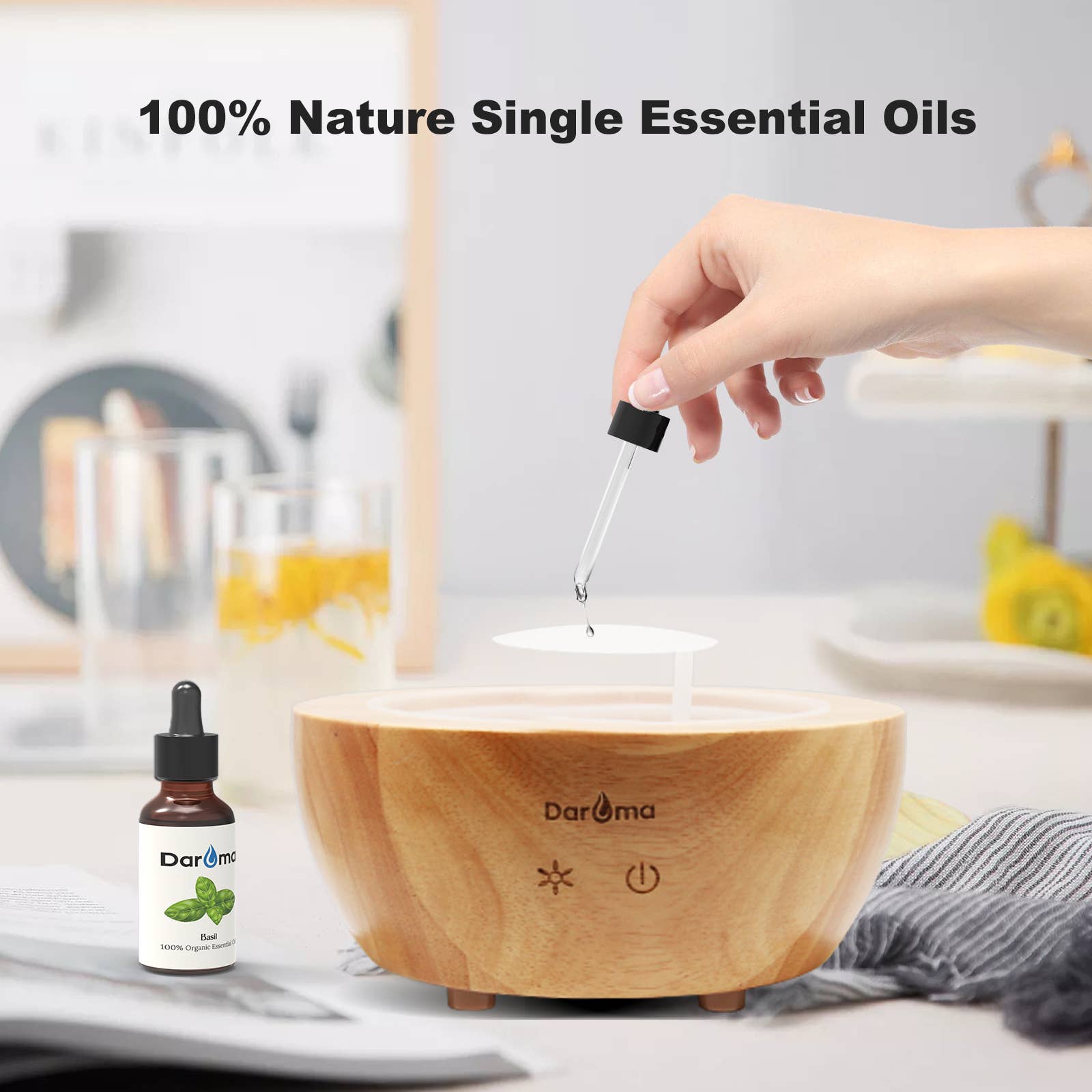 DAROMA – Engroshandel Æterisk olie – Premium glasdråber 20ML aromaterapiolier til diffusorer7