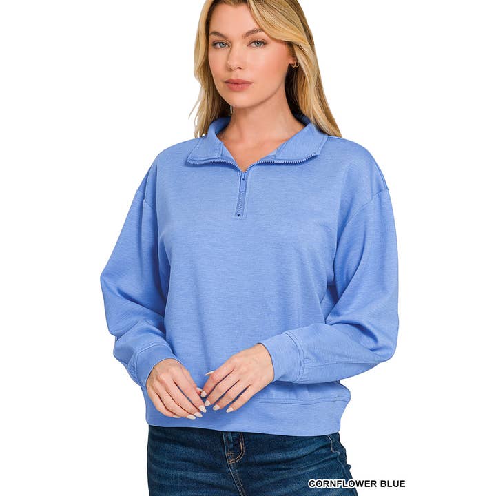 Sudaderas Scuba con media cremallera y otras tendencias de Resultados para sudadera media cremallera al por mayor. Devoluciones gratuitas y condiciones de pago a 60 días en Faire en Faire.