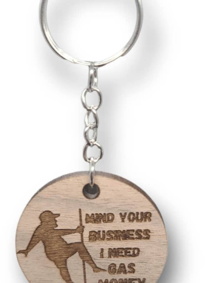 Porte-clés Gas Money pour la vente par Kristi's Keepsakes