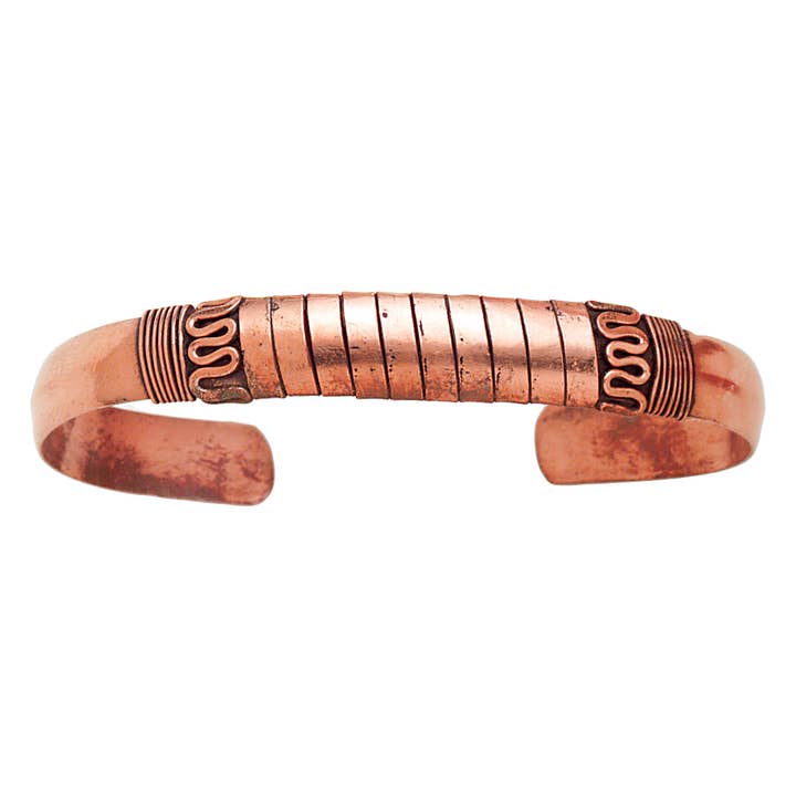 Copper Wrap Bracelet for wholesale by Triloka