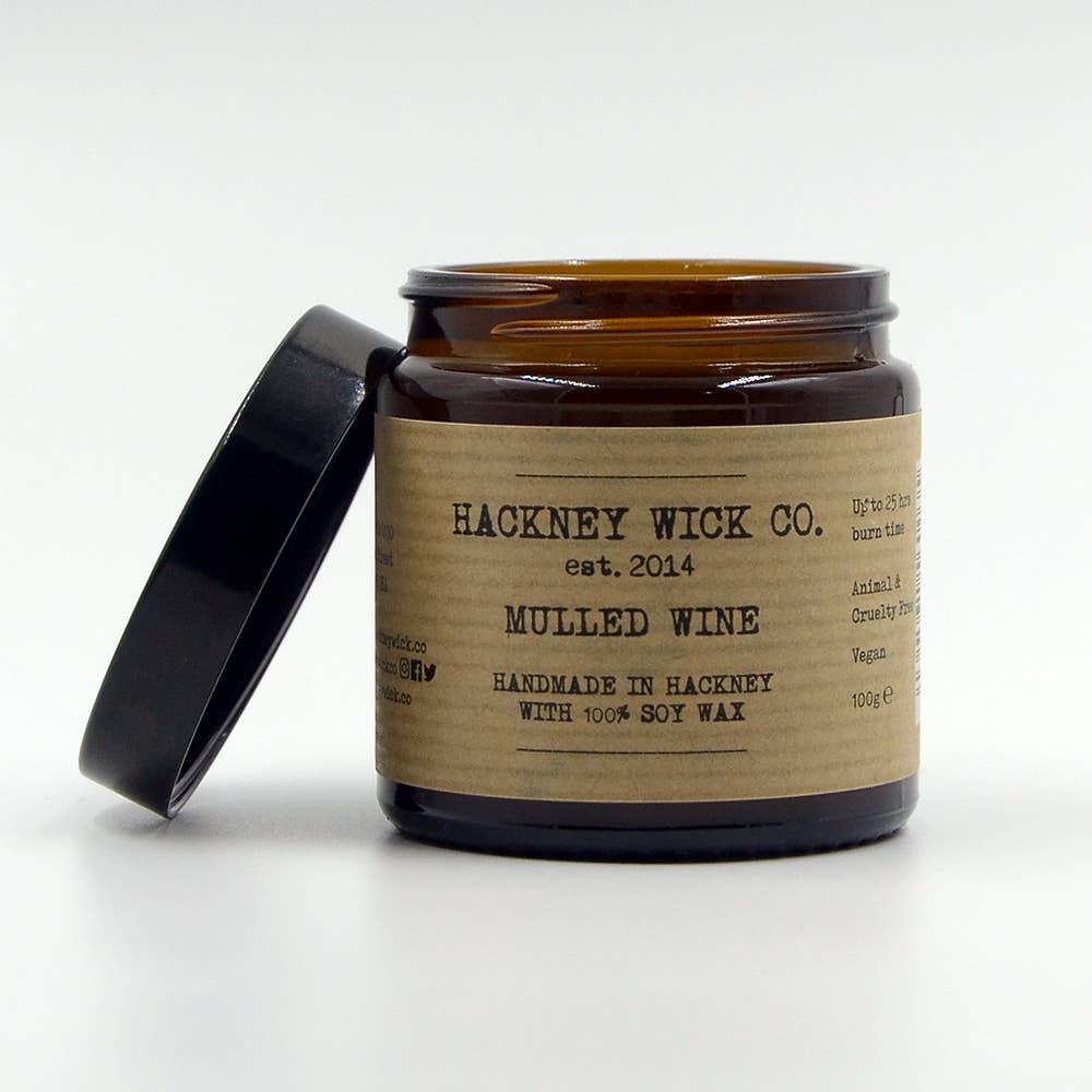 Hackneywickco – wholesale Jar/filled candle – Hackney Wick Co Soy Wax Mulled Wine Candle1