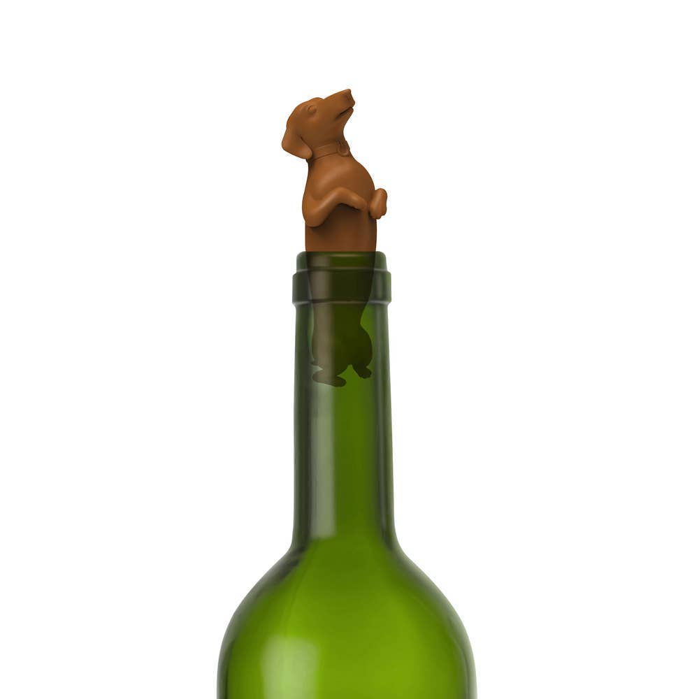 Fred & Friends - Wholesale Wine Stopper - Winer Dog - Dachshund Bottle Stopper1