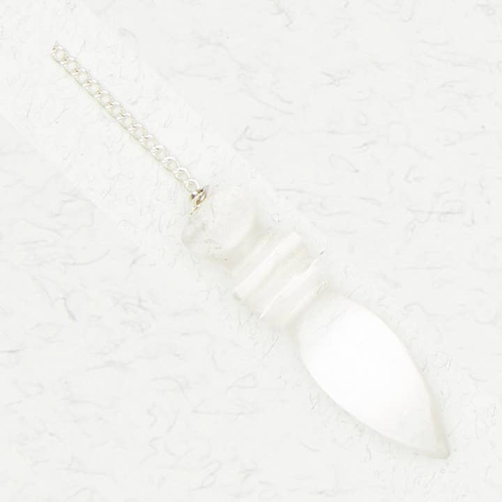 Clear Quartz Pendulum for wholesale by Nirvana LLC