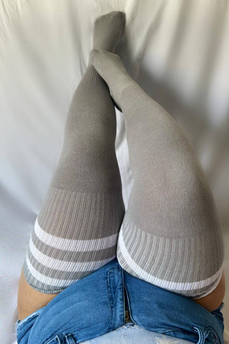 THUNDA THIGHS – Engroshandel Strømper - Dame – Thunda Tūbbies - Earl Grey1