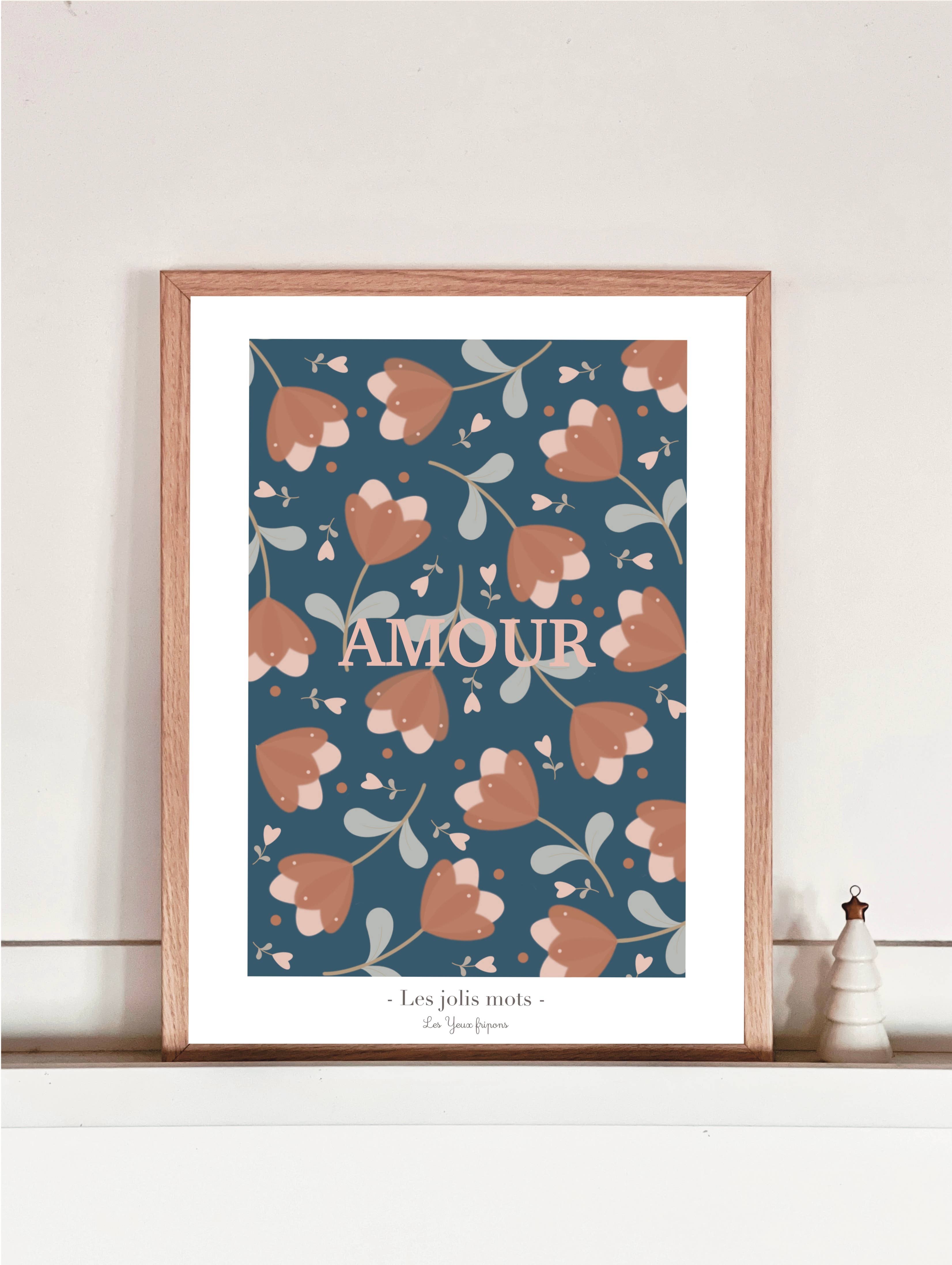 Les Yeux fripons - Wholesale Poster - A4/A3 Poster - Love - The Pretty Words1