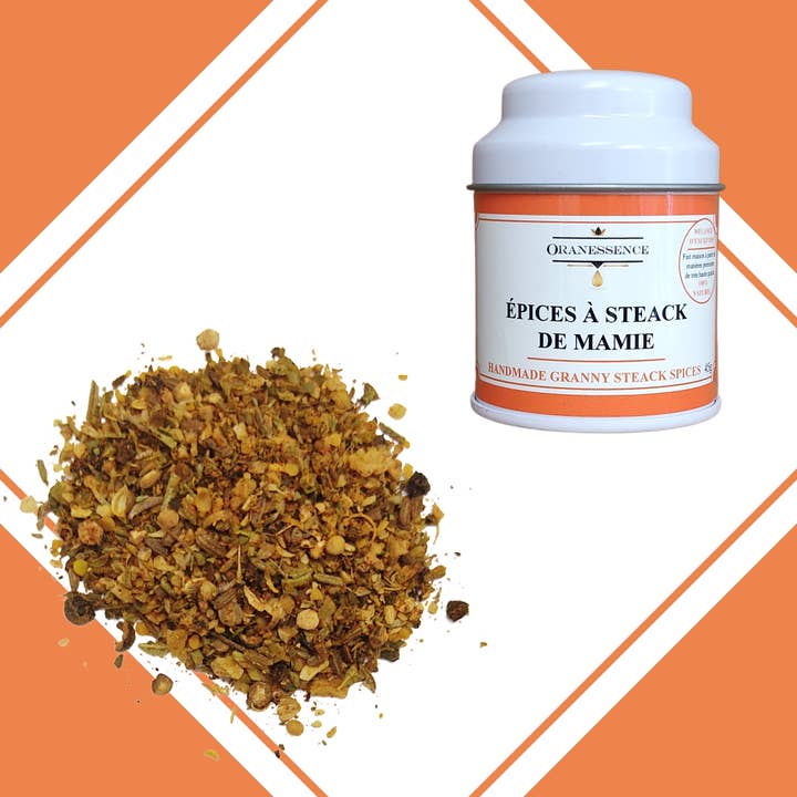 GRANDMA'S STEAK SPICES (45g box) for wholesale by Oranessence